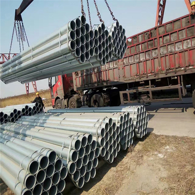 Van het het Ijzerstaal van de Q195q235 Q345 Hete Onderdompeling Gegalvaniseerde Pijp 24mm