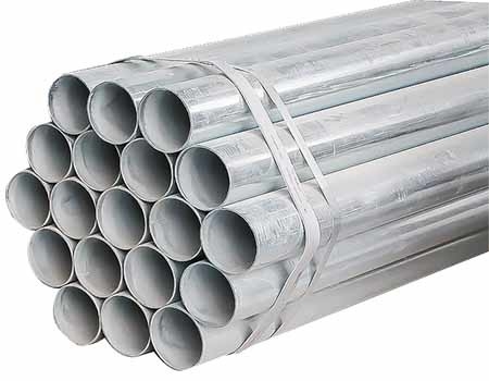 Naadloze Sch 40 80 Hete Gegalvaniseerde Gelaste Staalpijp 6m