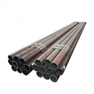 Q345D warmgewalste Naadloze Staalpijp S355J2H 1350mm de Milde Koolstof van ASTM A529MGr50 voor Schip